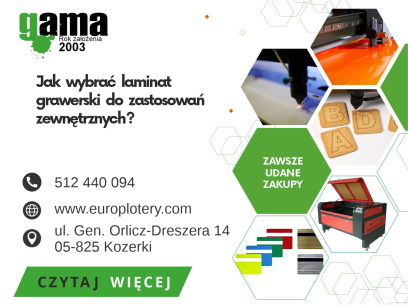 Jak wybrać laminat grawerski do zastosowań zewnętrznych?